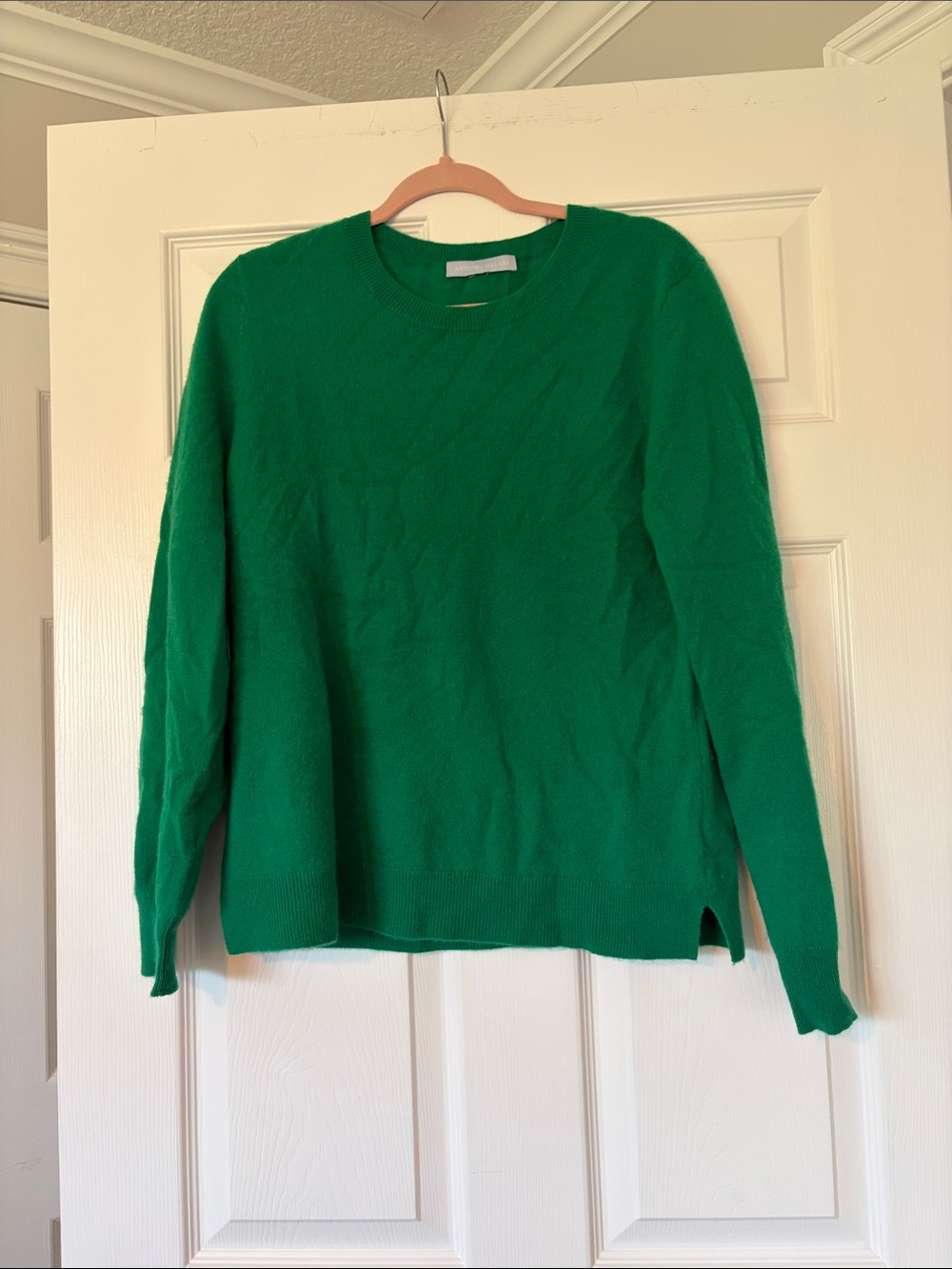ANTONIO MELANI Emerald Green Crewneck Sweater